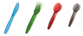 Couverts en couleurs